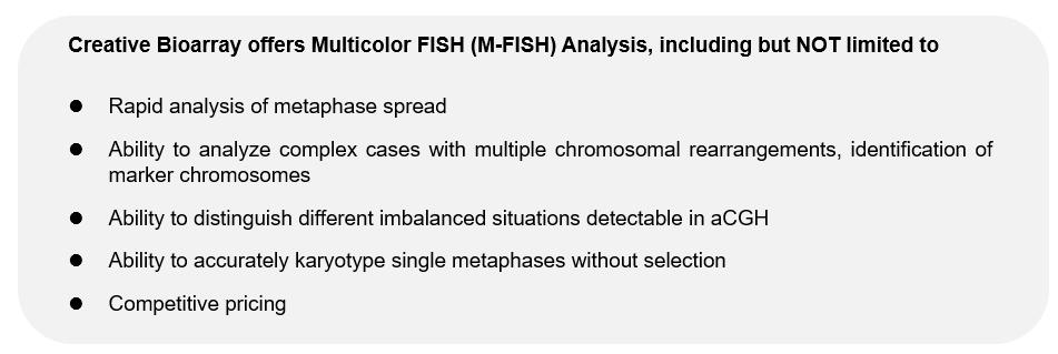 Multicolor FISH (M-FISH) Analysis